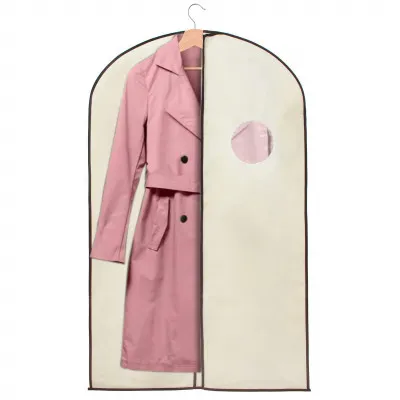 Obal na oděvy 100x60 cm, krémový SPRINGOS HA3078