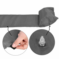 Samonafukovacia karimatka s vankúšom 186x53x2, 5 cm, šedá SPRINGOS ROVER