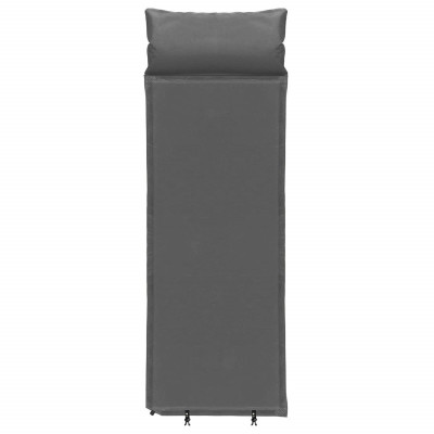 Samonafukovacia karimatka s vankúšom 186x53x2, 5 cm, šedá SPRINGOS ROVER