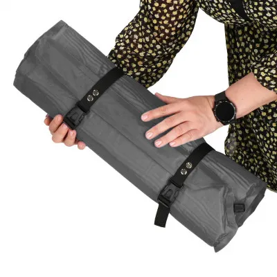 Samonafukovacia karimatka s vankúšom 186x53x2, 5 cm, šedá SPRINGOS ROVER