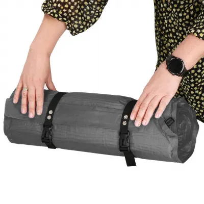 Samonafukovacia karimatka s vankúšom 186x53x2, 5 cm, šedá SPRINGOS ROVER