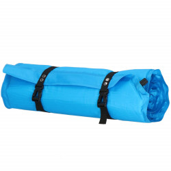 Samonafukovacia karimatka s vankúšom 186x53x2, 5 cm, modrá SPRINGOS ROVER