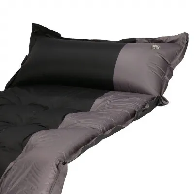 Samonafukovacia karimatka s vankúšom 188x66x5 cm, šedá SPRINGOS VOYAGER