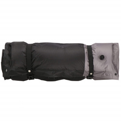 Samonafukovacia karimatka s vankúšom 188x66x5 cm, šedá SPRINGOS VOYAGER