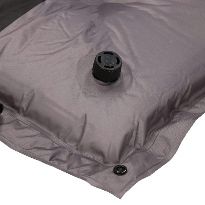 Samonafukovacia karimatka s vankúšom 188x66x5 cm, šedá SPRINGOS VOYAGER