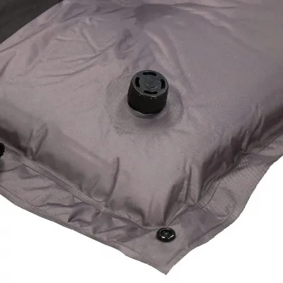 Samonafukovacia karimatka s vankúšom 188x66x5 cm, šedá SPRINGOS VOYAGER