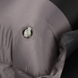 Samonafukovacia karimatka s vankúšom 188x66x5 cm, šedá SPRINGOS VOYAGER