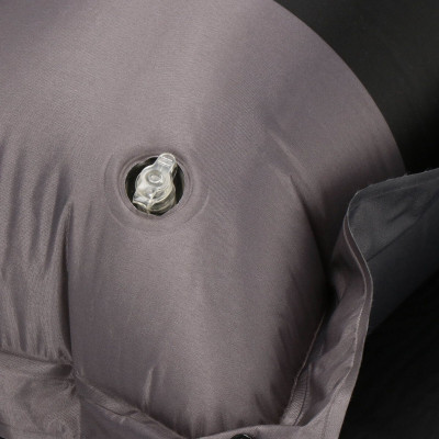 Samonafukovacia karimatka s vankúšom 188x66x5 cm, šedá SPRINGOS VOYAGER