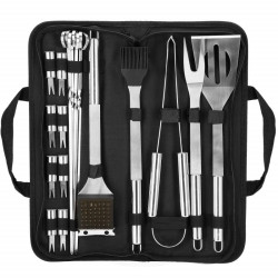Grilovacie náčinie v taške sada 20ks SPRINGOS BQ0022