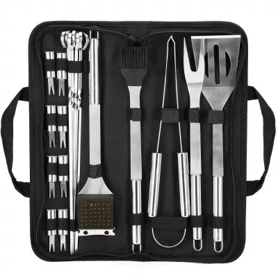 Grilovacie náčinie v taške sada 20ks SPRINGOS BQ0022