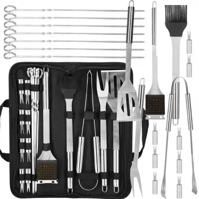 Grilovacie náčinie v taške sada 20ks SPRINGOS BQ0022