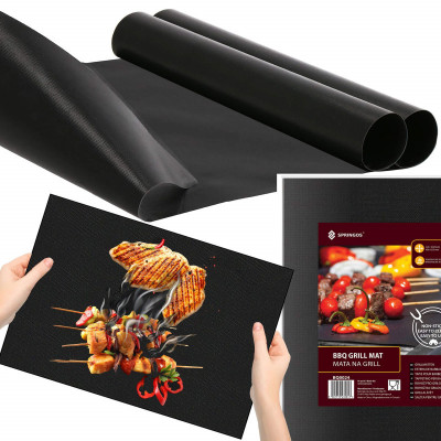 Grilovacia podložka 40x33cm, sada 3ks SPRINGOS BQ0025