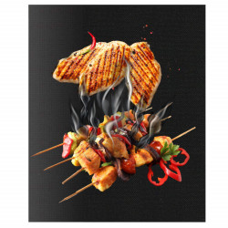 Grilovacia podložka 40x33cm, sada 3ks SPRINGOS BQ0025