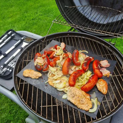 Grilovacia podložka 40x33cm, sada 3ks SPRINGOS BQ0025