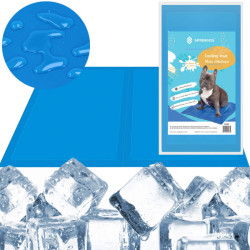 Chladiaca podložka pre psa 40x30 cm, modrá SPRINGOS CHILL