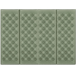 Skladacia karimatka na sedenie 40x28 cm, zeleno-čierna SPRINGOS TUNGA