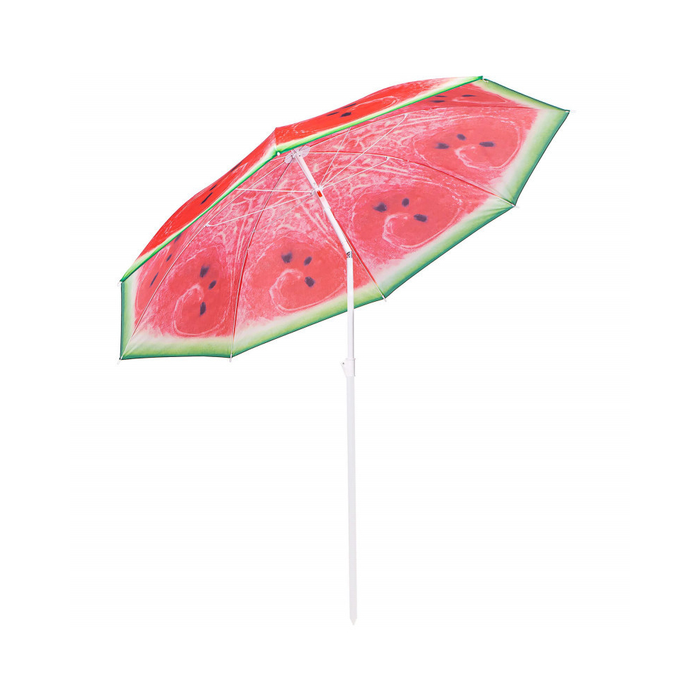 Záhradný slnečník 160 cm, melón SPRINGOS VIVA BU0020
