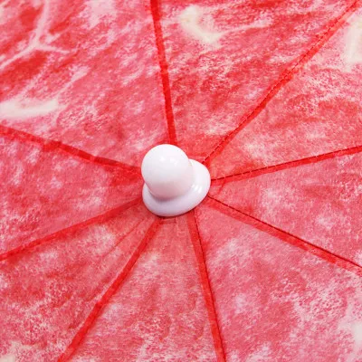 Záhradný slnečník 160 cm, melón SPRINGOS VIVA BU0020