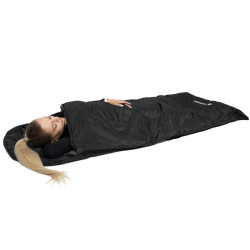 Spací vak 210x73 cm, čierny SPRINGOS ZOLA