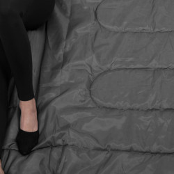 Spací vak 210x73 cm, čierny SPRINGOS ZOLA