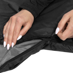 Spací vak 210x73 cm, čierny SPRINGOS ZOLA