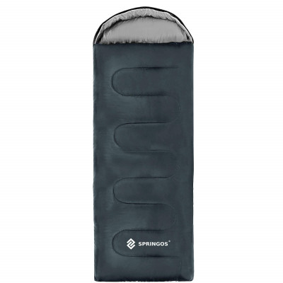 Spací vak 210x73 cm, grafitový SPRINGOS ZOLA