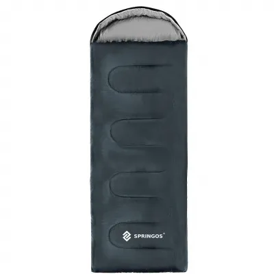 Spací vak 210x73 cm, grafitový SPRINGOS ZOLA