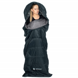 Spací vak 210x73 cm, grafitový SPRINGOS ZOLA