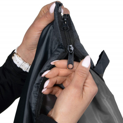 Spací vak 210x73 cm, grafitový SPRINGOS ZOLA