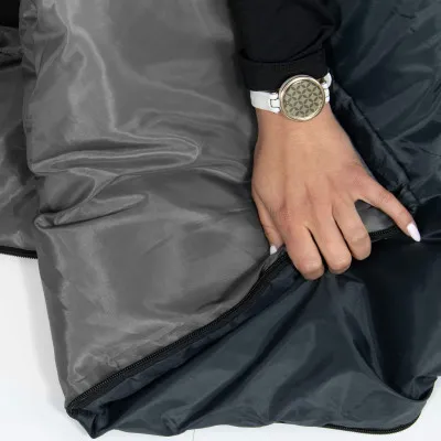 Spací vak 210x73 cm, grafitový SPRINGOS ZOLA