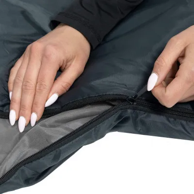 Spací vak 210x73 cm, grafitový SPRINGOS ZOLA