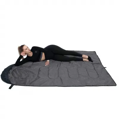 Spací vak 210x73 cm, grafitový SPRINGOS ZOLA