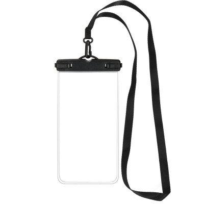 Vodeodolné púzdro na telefón SPRINGOS CS0017 transparentné