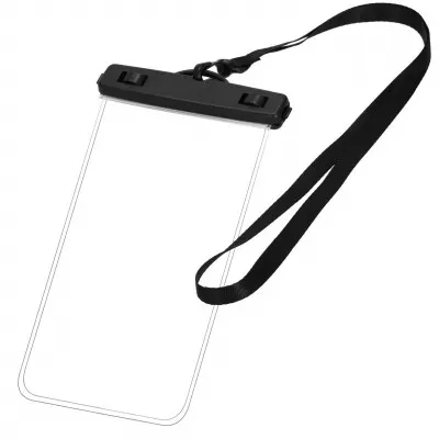 Vodeodolné púzdro na telefón SPRINGOS CS0017 transparentné