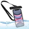 Vodeodolné púzdro na telefón SPRINGOS CS0017 transparentné