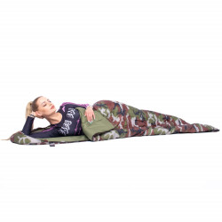 Spací vak 210x73 cm, khaki SPRINGOS ZOLA