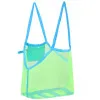 Plážová taška s uchami SPRINGOS PORTA modro-zelená
