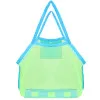 Plážová taška s uchami SPRINGOS PORTA modro-zelená
