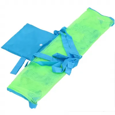 Plážová taška s uchami SPRINGOS PORTA modro-zelená