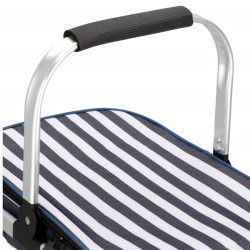 Chladiaca taška 28l, modro-biele pruhy SPRINGOS BELICE