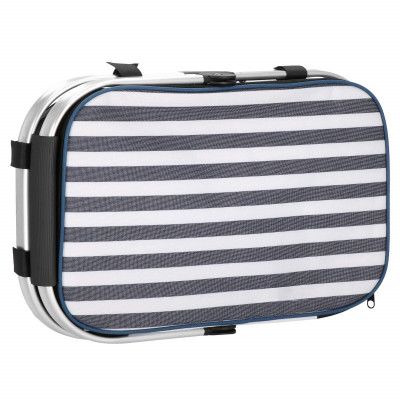 Chladiaca taška 28l, modro-biele pruhy SPRINGOS BELICE