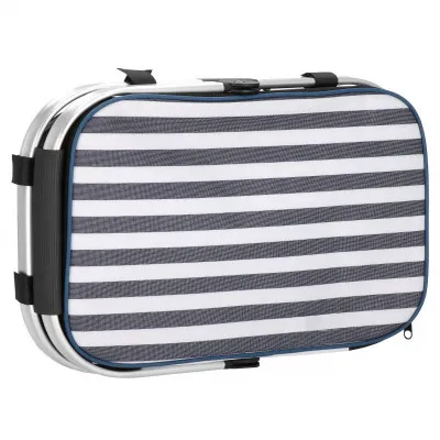 Chladiaca taška 28l, modro-biele pruhy SPRINGOS BELICE