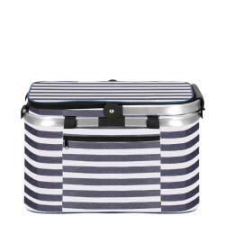 Chladiaca taška 28l, modro-biele pruhy SPRINGOS BELICE