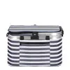 Chladiaca taška 28l, modro-biele pruhy SPRINGOS BELICE