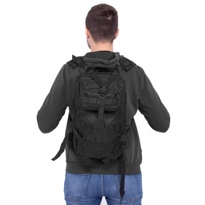 Turistický batoh 35l, čierny SPRINGOS MARINER