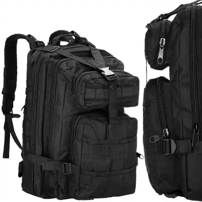 Turistický batoh 35l, čierny SPRINGOS MARINER