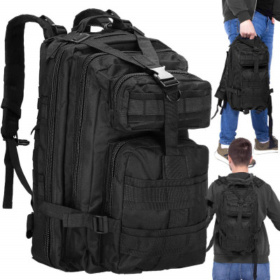 Turistický batoh 35l, čierny SPRINGOS MARINER