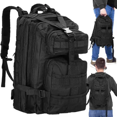 Turistický batoh 35l, čierny SPRINGOS MARINER