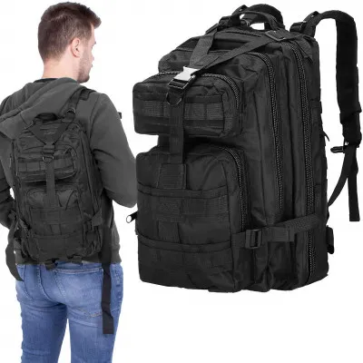 Turistický batoh 35l, čierny SPRINGOS MARINER