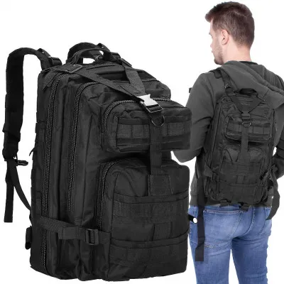 Turistický batoh 35l, čierny SPRINGOS MARINER